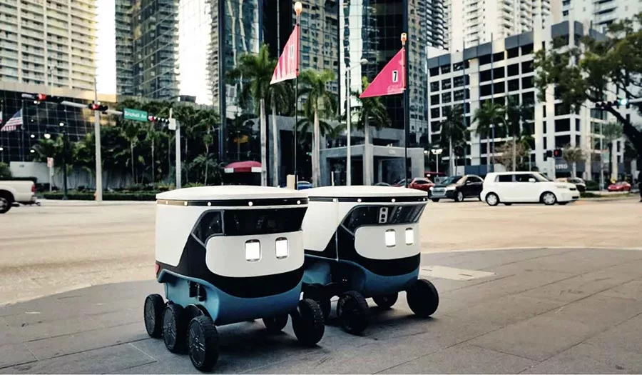 Sidewalk robots will deliver food for Uber Eats
