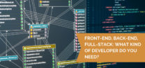 Front-end, back-end, full-stack: What kind of developer do you need?